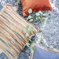 Pier 1 Rust Velvet Lumbar Pillow