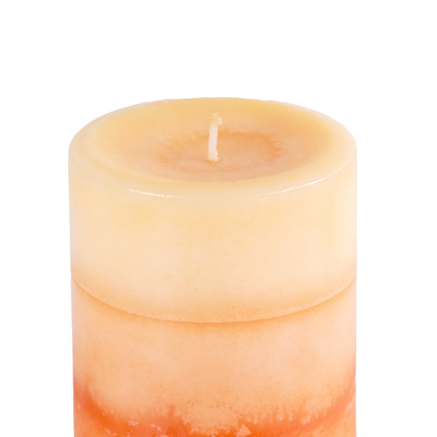 Pier 1 Ginger Peach® 3x4 Layered Pillar Candle